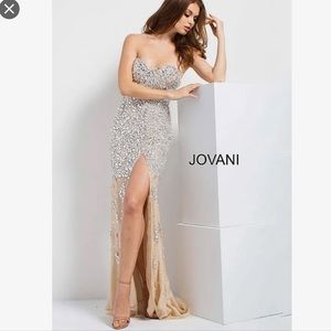 GORGEOUS JOVANI PROM DRESS! 🤍✨